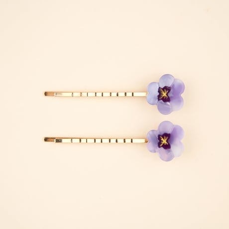 Coucou Suzette / Pansies Bobby Pins (パンジー）