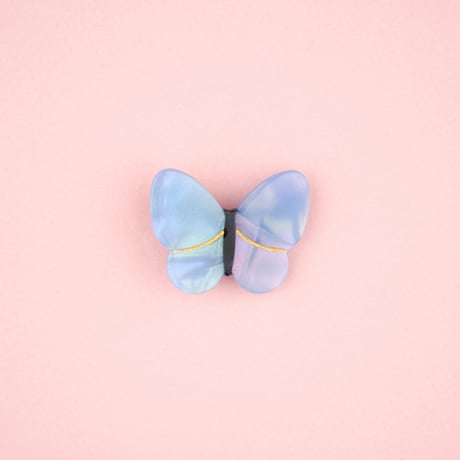 Coucou Suzette / Lavender Butterfly Hair Clip (蝶々）