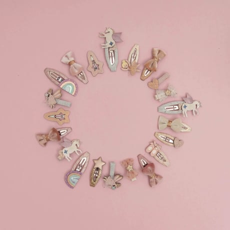 MIMI&LULA / Velvet tinkerbell mini hair clips
