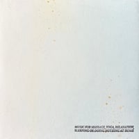"MUSIC FOR MASSAGE, YOGA, RELAXATION, SLEEPING OR DOING NOTHING AT HOME VOL.2" (送料無料)