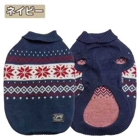 ノルディックパターンニット