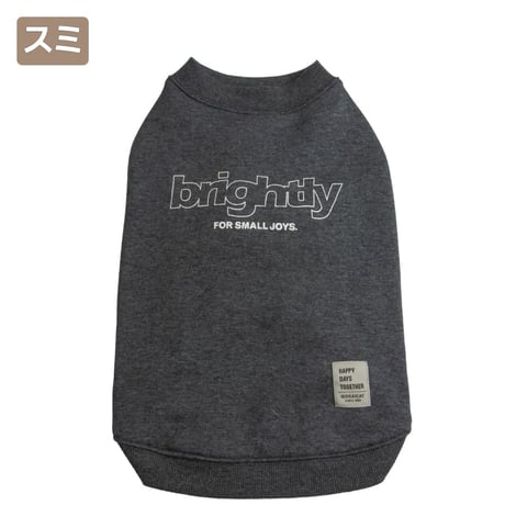 裏起毛バックプリントタンク XL XXL 7～10kg