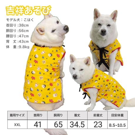 愛犬用ちゃんちゃんこ