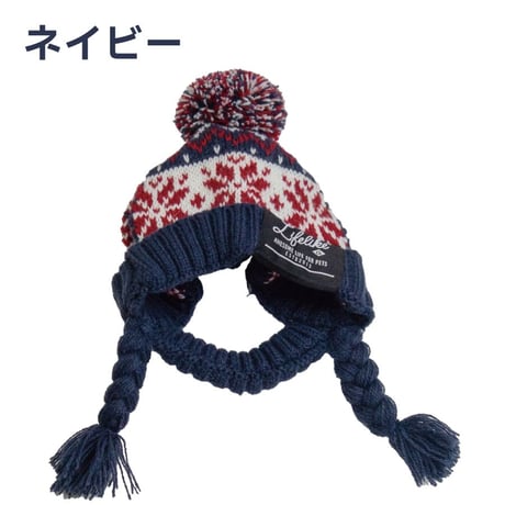 ノルディックパターンニットキャップ