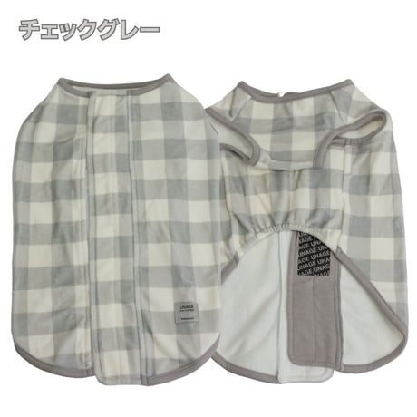 ウェルネスウェア unage 背中開き裏起毛タンク XL XXL 7～10kg