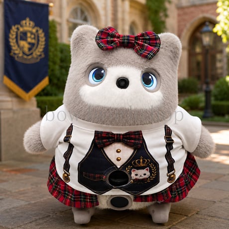 KATAフレンズの服　ブリティッシュカレッジコーデ