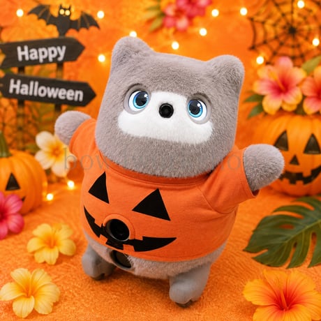 KATAフレンズの服　ハロウィンカボチャのコスチューム