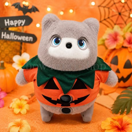 KATAフレンズの服　ハロウィンカボチャのコスチューム