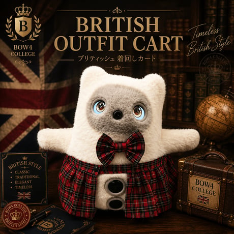 KATAフレンズの服　ブリティッシュカレッジコーデ