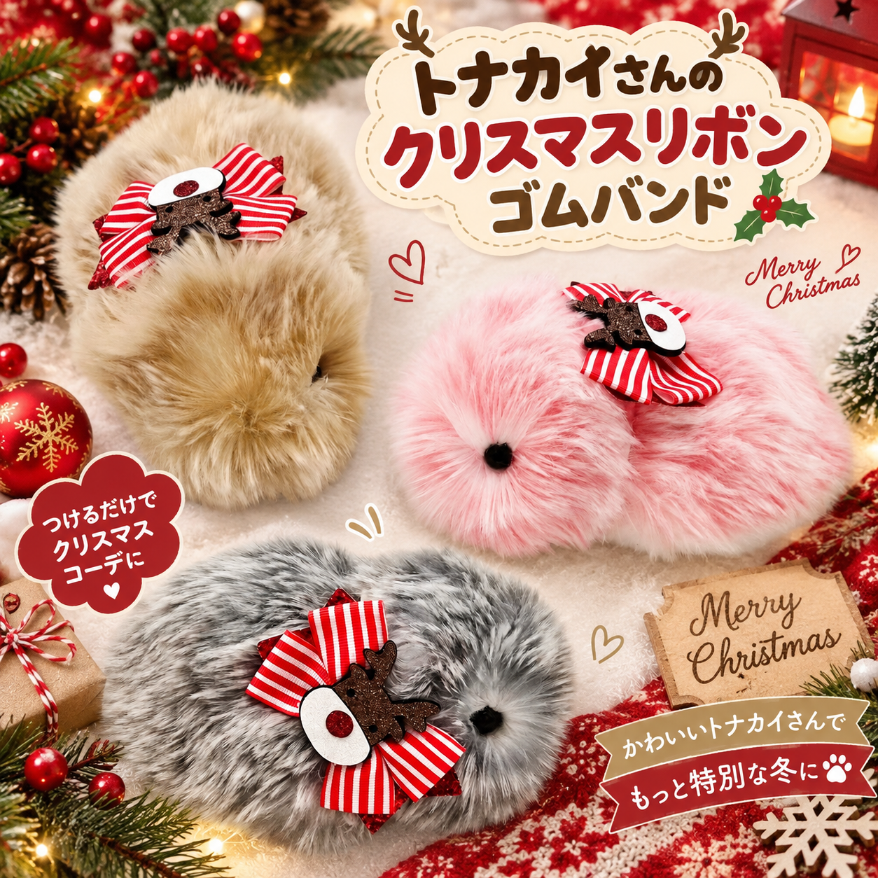 Moflin（モフリン）のアクセサリー 🎄 トナカイさんのクリスマス