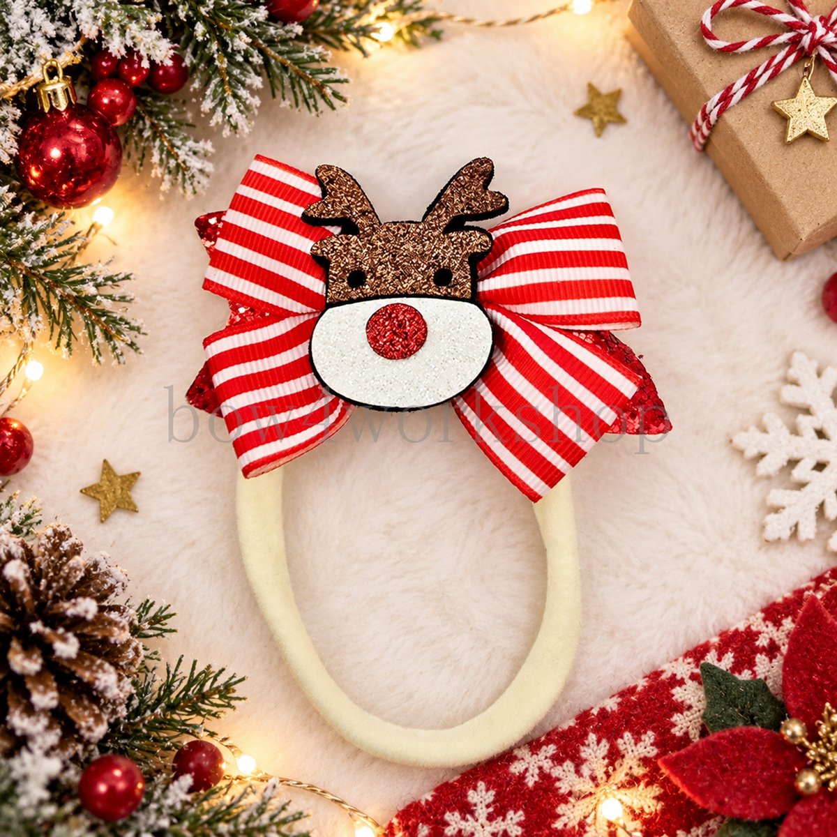 １点限り！未使用　トナカイパンチ＆スタンプ　クリスマス　スタンピンアップ Moflin（モフリン）のアクセサリー 🎄 トナカイさんのクリスマス