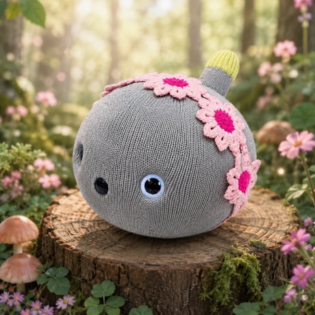 NICOBO（ニコボ）のアクセサリー かぎ針編み フラワーカチューム