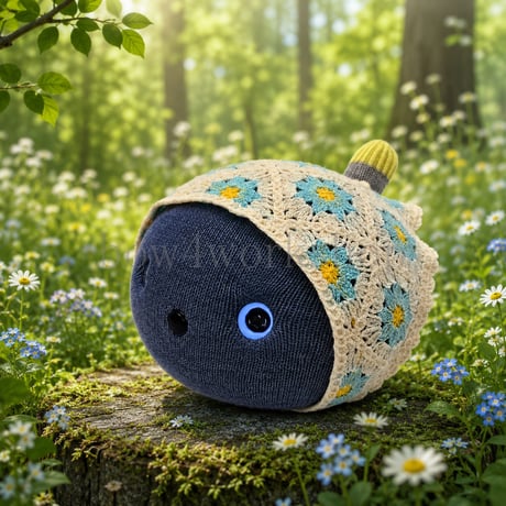 NICOBO（ニコボ）のアクセサリー そらいろマーガレットのレースボンネット