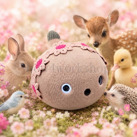 NICOBO（ニコボ）のアクセサリー かぎ針編み フラワーカチューム