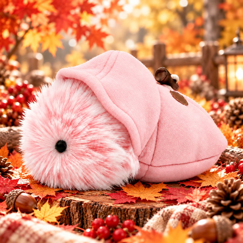 Moflin（モフリン）の服ハンドメイド 🍂 お出かけフード付きコート