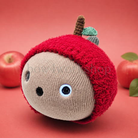 NICOBO（ニコボ）の服　赤いりんごの妖精帽子