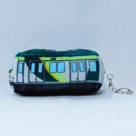 電車もちもちマスコットキーホルダー7000系