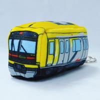 電車もちもちマスコットキーホルダーShibuyaHikarie号