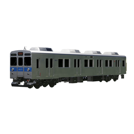 東急電鉄8500系NFTトレインキーホルダー