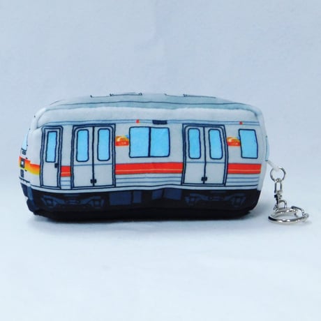 電車もちもちマスコットキーホルダー9000系