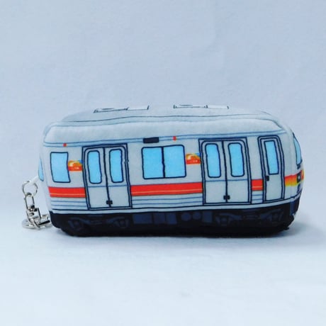 電車もちもちマスコットキーホルダー9000系