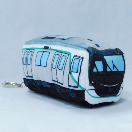 電車もちもちマスコットキーホルダー2020系