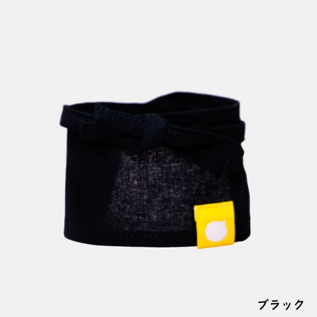 カフェエプロン・中（グリーン＆ブラック2枚セット）
