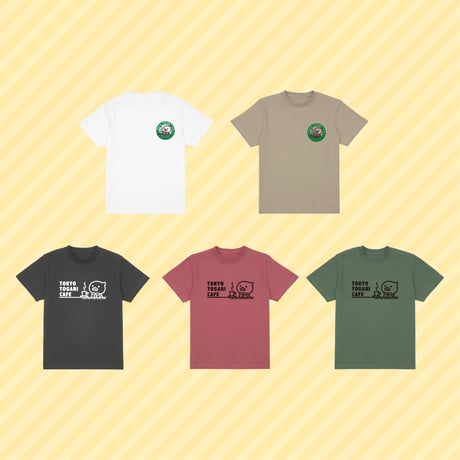 【受注期間 10/4（日）23:59まで】トーキョー・トガリカフェ Tシャツ