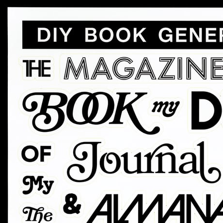 DIY Book Generator ステッカー