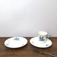 cake plate /  H.M. WILLIAMSON & SONSブルーバードケーキプレート