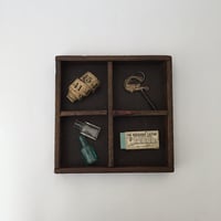 wooden tray / アンティーク木のトレイ