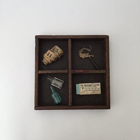 wooden tray / アンティーク木のトレイ