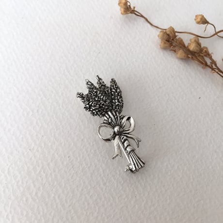 brooch  / アンティークラベンダーブローチ