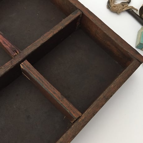 wooden tray / アンティーク木のトレイ