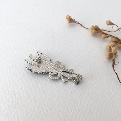 brooch  / アンティークラベンダーブローチ