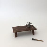 wooden mini table / アンティークミニチュアテーブル