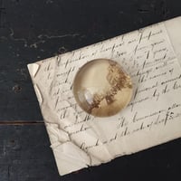 Paper weight / ガラスのペーパーウェイト