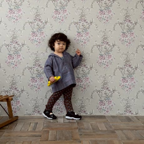 flower pattern leggings / 2col