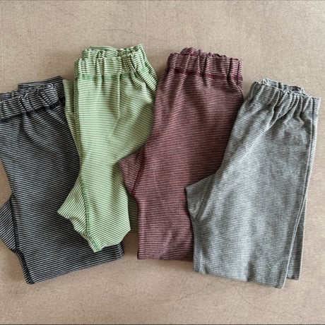 fine stripe pants / 4col