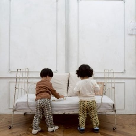 rib fabric tops / 4col