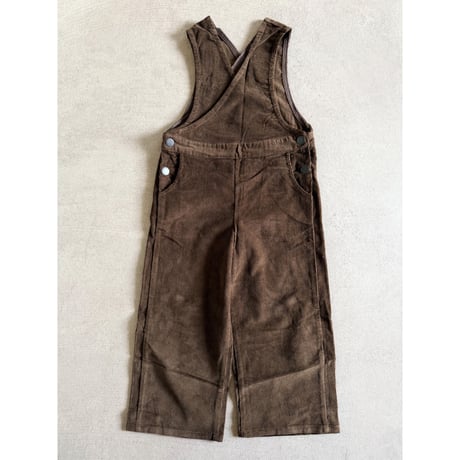 cache-coeur cords salopette / 3col