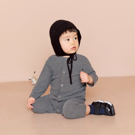 fine stripe rompers / 4col