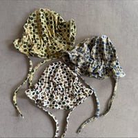 geometric pattern hat / 3col