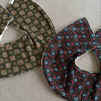 flower quilted bib / 2col
