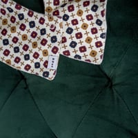 geometric pattern bib / 3col