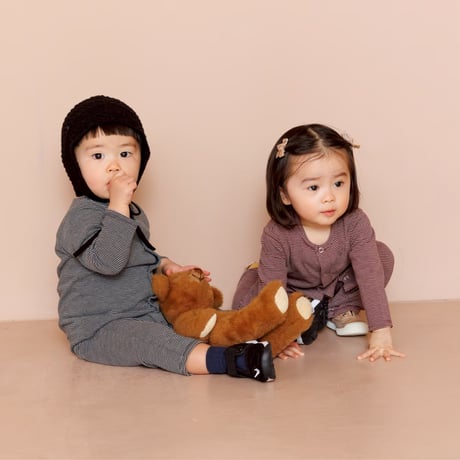 fine stripe rompers / 4col