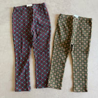 flower pattern leggings / 2col