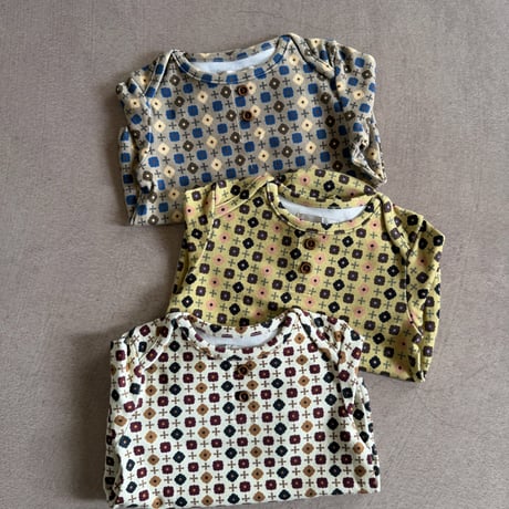 geometric pattern tops / 3col