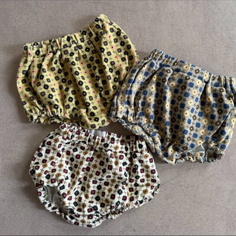 geometric pattern bloomers / 3col