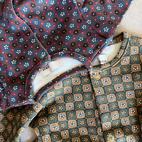 flower pattern rompers / 2col
